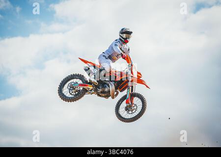 Motocross Landesmeisterschaft in Österreich (Mai 2025) Stockfoto
