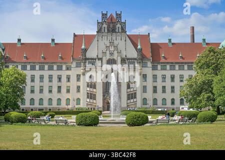 Amtsgericht Wedding, Brunnenplatz, Gesundbrunnen, Mitte, Berlin, Deutschland *** Amtsgericht Wedding, Brunnenplatz, Gesundbrunnen, Mitte, Berlin, Deutschland Stockfoto