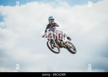 Motocross Landesmeisterschaft in Österreich (Mai 2025) Stockfoto
