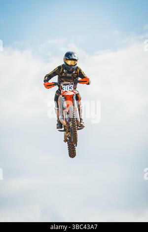 Motocross Landesmeisterschaft in Österreich (Mai 2025) Stockfoto