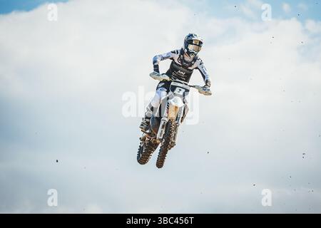 Motocross Landesmeisterschaft in Österreich (Mai 2025) Stockfoto