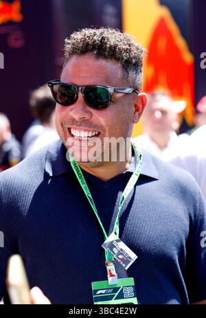 Imola, Italien. Mai 2025. Ronaldo Luis Nazario de Lima (BRA), Grand Prix F1 von Emilia-Romagna beim Autodromo Internazionale Enzo e Dino Ferrari am 18. Mai 2025 in Imola, Italien. (Foto von HOCH ZWEI) Credit: dpa/Alamy Live News Stockfoto
