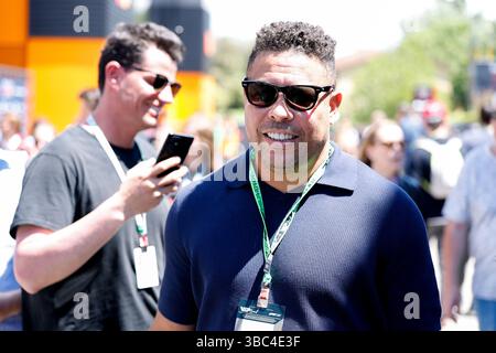 Imola, Italien. Mai 2025. Ronaldo Luis Nazario de Lima (BRA), Grand Prix F1 von Emilia-Romagna beim Autodromo Internazionale Enzo e Dino Ferrari am 18. Mai 2025 in Imola, Italien. (Foto von HOCH ZWEI) Credit: dpa/Alamy Live News Stockfoto