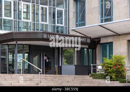 Landgericht Stuttgart. Außenansicht. // 17.05.2025: Stuttgart, Baden-Württemberg, Deutschland, Europa *** Landgericht Stuttgart Außenansicht 17 05 2025 Stuttgart, Baden Württemberg, Deutschland, Europa Stockfoto