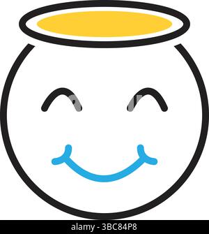 Symbol für unschuldig, ehrlich Stock Vektor