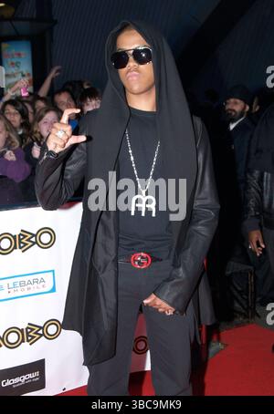 Chipmunk bei den MOBO Awards 2009 beim SECC in Glasgow am 30. September 2009 Stockfoto