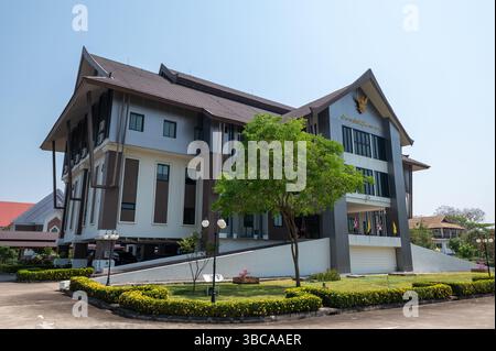 Büro der obersten Justizregion V in Chiang Mai – Thailands zweitgrößte Stadt im Norden Thailands nach Bangkok, Thailands Hauptstadt. Stockfoto