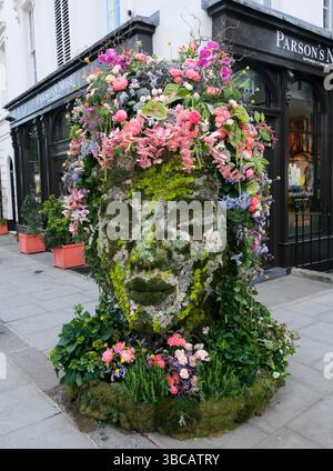 Belgravia, London, Großbritannien. Mai 2025. Blumenschmuck für Belgravia in Bloom. Quelle: Matthew Chattle/Alamy Live News Stockfoto