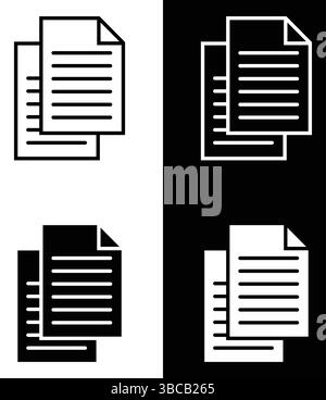 Symbol "Dateien kopieren", Symbol "Text kopieren" für Websites, Apps, UI oder UX. Vektorabbildung eps-Datei., Symbol Kopieren. Symbol „Duplizieren“. Symbolvektor kopieren und einfügen. Stock Vektor