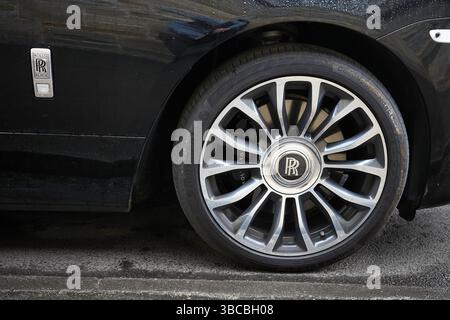 Rollt Royce Auto. Stockfoto