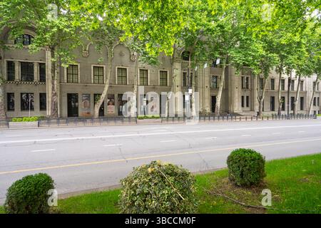 Tiflis, Georgien. Mai 2025. Außenansicht des Georgischen Nationalmuseums im Stadtzentrum Stockfoto