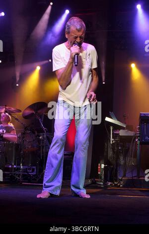 Ian Gillan von Deep Purple tritt live in Kopenhagen auf – 13. Juli 2009 Stockfoto