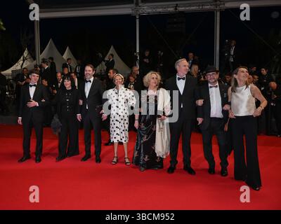 Cannes, Italien. Mai 2025. Abend 8 - Roter Teppich des Films „Fuori“ im Foto: Gastbeitrag: Unabhängige Fotoagentur/Alamy Live News Stockfoto