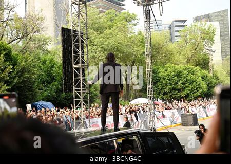 20. Mai 2025, Mexiko-Stadt, Ciudad de Mexico, Mexiko: Schauspieler Tom Cruise besucht den roten Teppich für Mission: Impossible - The Final Reckoning Mexico City Film Premiere im Auditorio Nacional. Am 20. Mai 2025 in Mexiko-Stadt. (Kreditbild: © Carlos Tischler/OKULARBOGEN via ZUMA Press Wire) NUR REDAKTIONELLE VERWENDUNG! Nicht für kommerzielle ZWECKE! Stockfoto