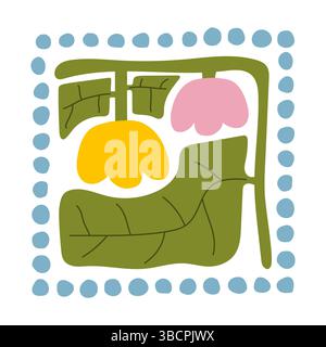 Matisse kurbelt die Aestethie Stock Vektor