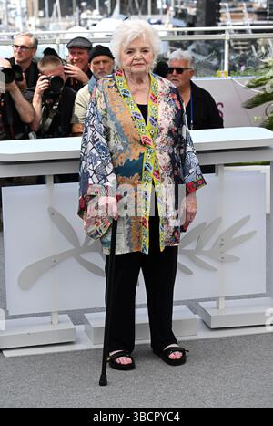 Cannes, Frankreich. Mai 2025. Juni Squibb beim Fotobesuch Eleanor the Great, Teil des 78. Filmfestivals von Cannes, Palais des Festivals. Quelle: Doug Peters/EMPICS/Alamy Live News Stockfoto
