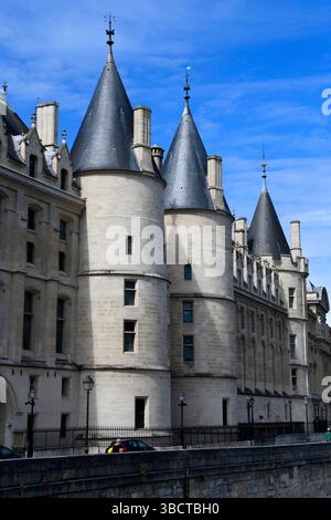 Palais de Justice, Paris, Frankreich. Stockfoto
