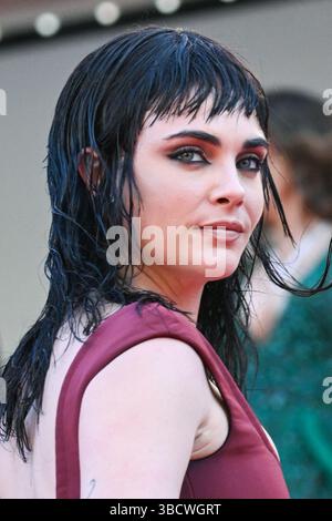 Cannes, Frankreich. Mai 2025. Cara Delevingne besuchte am 21. Mai 2025 im Rahmen der 78. Filmfestspiele in Cannes die Geschichte des Klangs. Foto: Aurore Marechal/ABACAPRESS.COM Credit: Abaca Press/Alamy Live News Stockfoto