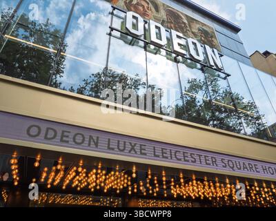 Odeon Luxe Leicester Square Cinema, Westminster, London, Großbritannien Stockfoto