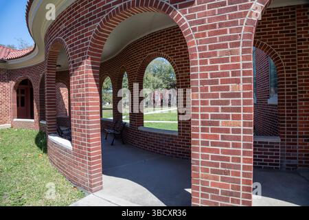 Bay St. Louis, Mississippi - St. Augustine Seminary. Gegründet 1920, bildete es die meisten Schwarzen aus, die während der Jim Crow Ära Priester wurden Stockfoto