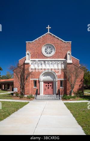 Bay St. Louis, Mississippi - St. Augustine Seminary. Gegründet 1920, bildete es die meisten Schwarzen aus, die während der Jim Crow Ära Priester wurden Stockfoto