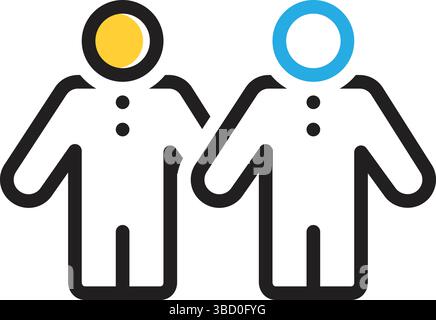 Symbol für Kind, Baby Stock Vektor