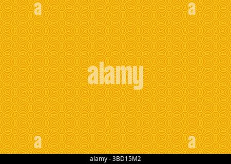 Geometrisches Vintage-Muster im asiatischen Stil mit miteinander verbundenen und sich überschneidenden Kreisen Stock Vektor