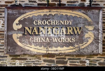 Nantgarw China arbeitet in Nantgarw South Wales UK Stockfoto