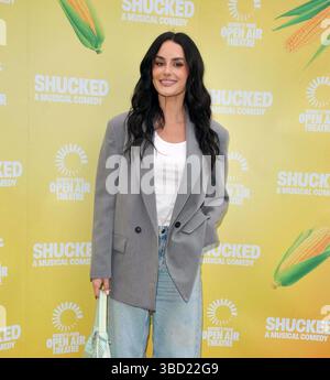 London, Großbritannien. Mai 2025. Amber Davies bei der „Shucked“ Musical Comedy Press Night, Regent's Park Open Air Theatre, Regent's Park, am Dienstag, den 20. Mai 2025 in London, England, Großbritannien. CAP/CAN © CAN/Capital Pictures Credit: Capital Pictures/Alamy Live News Stockfoto