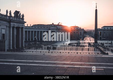 St. Peter's Basilica Vatikanstadt Stockfoto