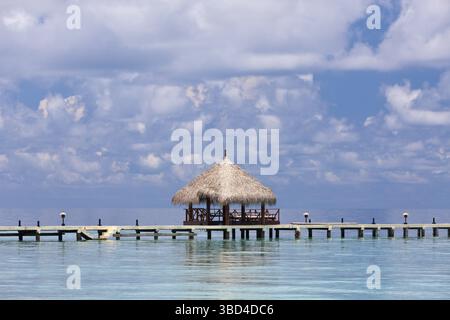 Eindrücke von Eriyadu Island, Nord Male Atoll, Malediven Stockfoto