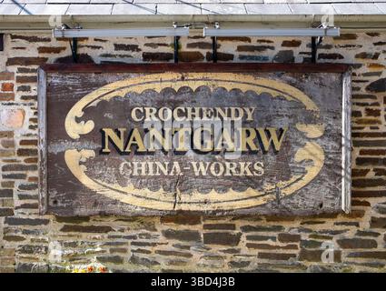 Nantgarw China Works Museum in Nantgarw South Wales Großbritannien Stockfoto