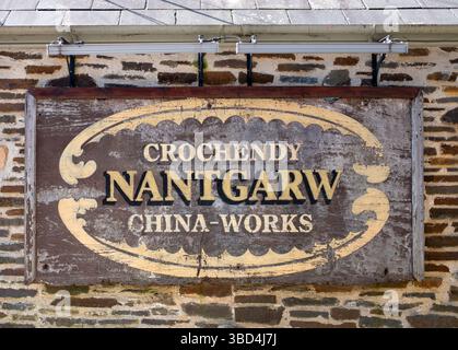 Nantgarw China Works Museum in Nantgarw South Wales Großbritannien Stockfoto
