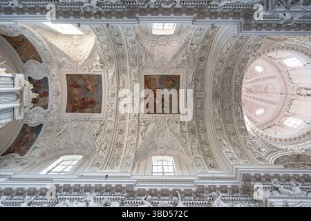 Kirche St. Peter und St. Paul, barocke Kirche in Vilnius, Litauen Stockfoto