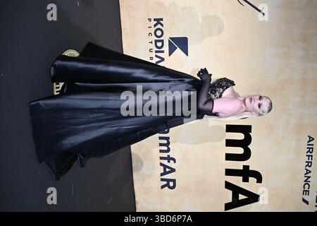 Hayley Hasselhoff nimmt an der amfAR-Gala Cannes 2025 Teil, die Chopard am 22. Mai 2025 im Hotel du Cap-Eden-Roc in Cap d’Antibes, Frankreich, präsentierte. Foto: David NIVIERE/ABACAPRESS.COM Credit: Abaca Press/Alamy Live News Stockfoto