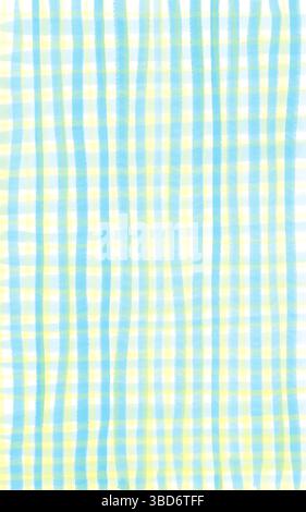 Hintergrund mit handgekröpften Aquarellstreifen Stockfoto