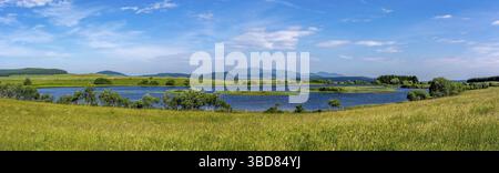 LAC des Bordes, in der Nähe von Brion, Region Cezallier, Departement Puy de Dome, Auvergne Rhone Alpes, Frankreich Stockfoto