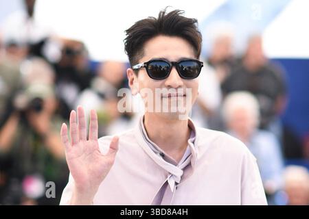 Cannes, Frankreich. Mai 2025. Mark Chao nahm am 23. Mai 2025 im Rahmen der 78. Filmfestspiele in Cannes Teil. Foto: Aurore Marechal/ABACAPRESS.COM Credit: Abaca Press/Alamy Live News Stockfoto