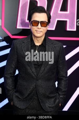 Donnie Yen nimmt am 22. Mai 2025 in London bei der Weltpremiere von From the World of John Wick Ballerina auf dem Cineworld Leicester Square Teil. Stockfoto