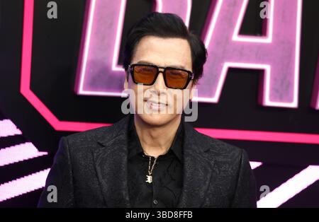 Donnie Yen nimmt am 22. Mai 2025 in London bei der Weltpremiere von From the World of John Wick Ballerina auf dem Cineworld Leicester Square Teil. Stockfoto