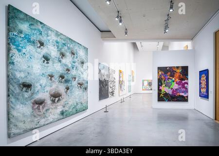 Es Baluard Museum für moderne und zeitgenössische Kunst von Palma, Mallorca, Balearen, Spanien Stockfoto