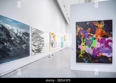 Es Baluard Museum für moderne und zeitgenössische Kunst von Palma, Mallorca, Balearen, Spanien Stockfoto