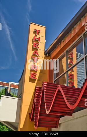 Das Know Theatre im Zentrum von Cincinnati, Ohio, USA 2025 Stockfoto