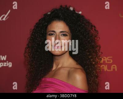 Marwa Eldessouky bei der 29. Jose Carreras Gala 2023 am 14. Dezember 2023 in der Medienstadt Leipzig Stockfoto