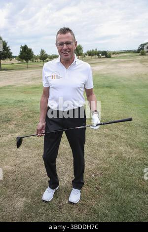 Cheftrainer Ralf Rangnick RB Leipzig beim 11. GRK Golf Charity Masters Leipzig 2018 Stockfoto