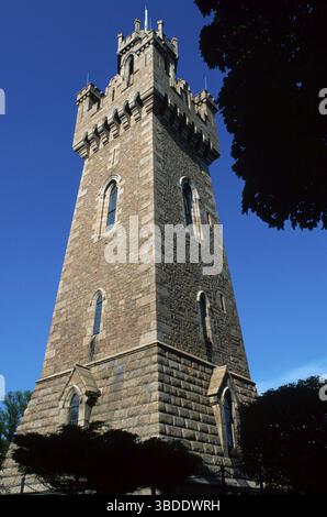 Victoria Tower, St. Peter Port, Guernsey, Kanalinseln, Großbritannien, Victoria Tower, St. Peter Port, Guernsey, Kanalinseln, Großbritannien Stockfoto