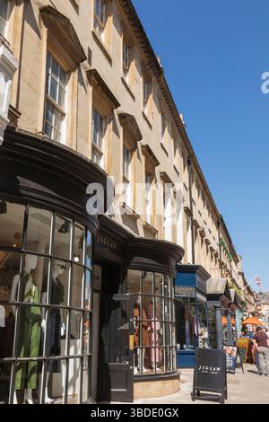 England, Somerset, Bath, Milson Street Stockfoto