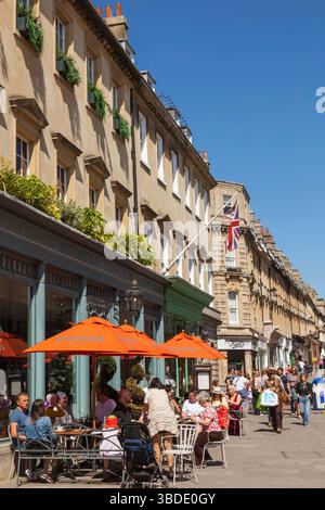 England, Somerset, Bath, Milson Street Stockfoto