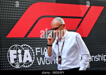 Monaco, Monte Carlo. Mai 2025. Stefano Domenicali (ITA) Formel 1 President und CEO. 24.05.2025. Formel-1-Weltmeisterschaft, Rd 8, Grand Prix Von Monaco, Monte Carlo, Monaco, Qualifizierender Tag. Das Foto sollte lauten: XPB/Alamy Live News. Stockfoto