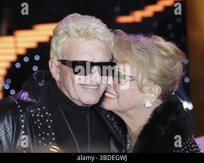 Sänger Heino mit seiner Frau Hannelore bei Stockfoto
